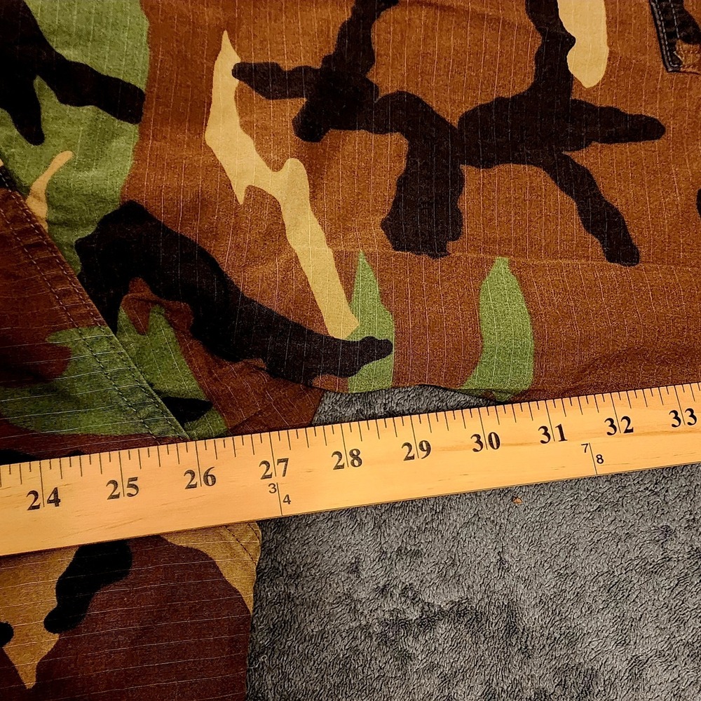 Camouflage BDU Field Jacket/Shirt XL Long NATO 8415-01-390-8552 - Picture 4 of 6